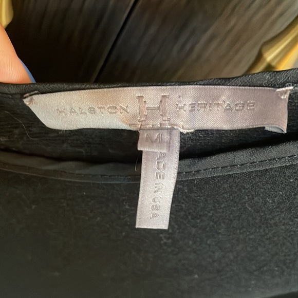 Hailstone Heritage Black Detailed Back top - Picture 4 of 5